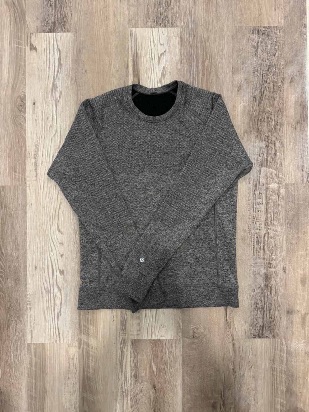 Lululemon Engineered Warmth Long Sleeve Shirt White Small Slim Fit